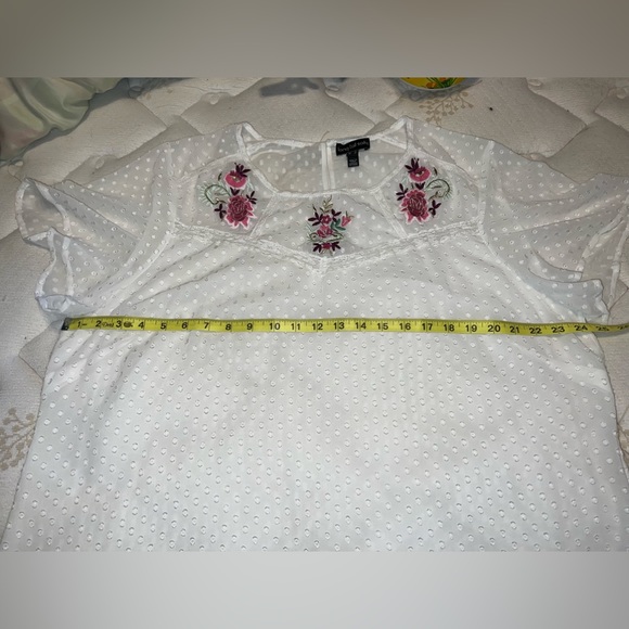 Long Tall Sally Swiss Dot Top - Picture 7 of 10